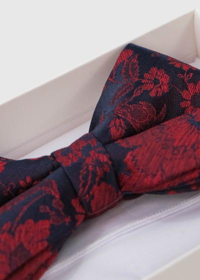 Vīriešu tauriņš ar printu - back