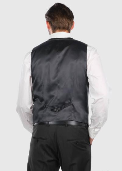 Blair melna klasiska veste - back