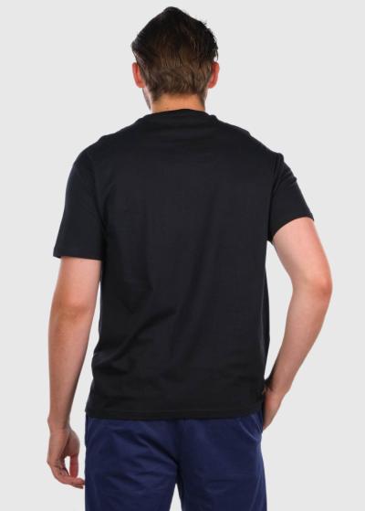 Aref melns vīriešu t-krekls ar rakstu - back