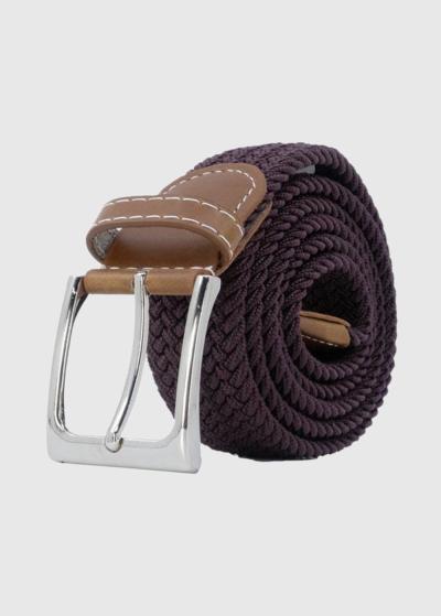 Fernando tumši brūna vīriešu josta - back