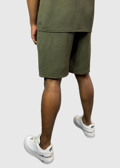 Binh haki šorti ar aukliņas aizdari  - back