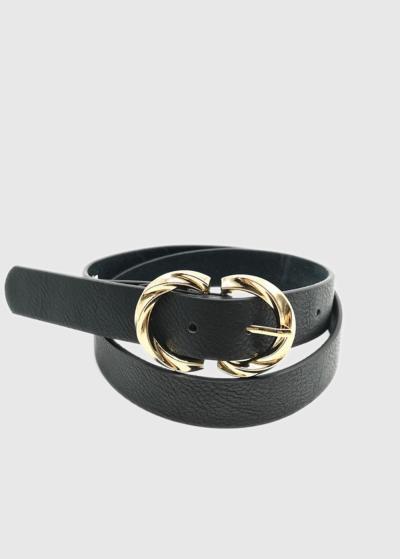 Chiyo melna sieviešu josta - back