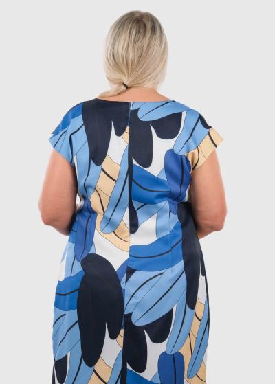 Bev Lielo izmēru īsa vakarkleita - back