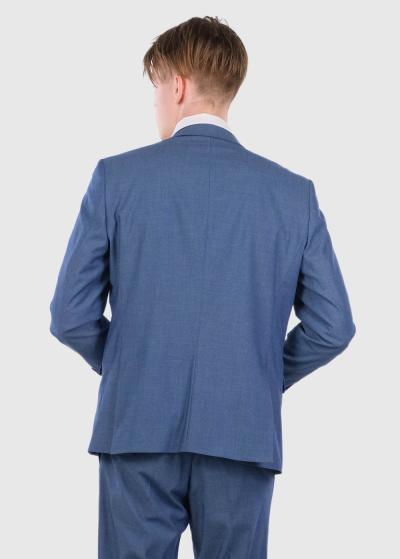 Dareios zils pieguļošais uzvalks - back