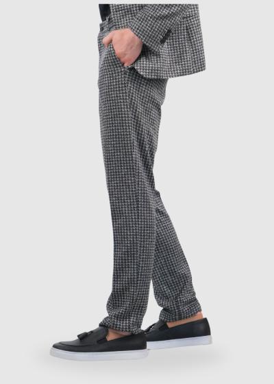 Jade tumši pelēkas vīriešu bikses - back