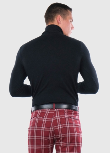 Sergio melna vīriešu bītlene - back