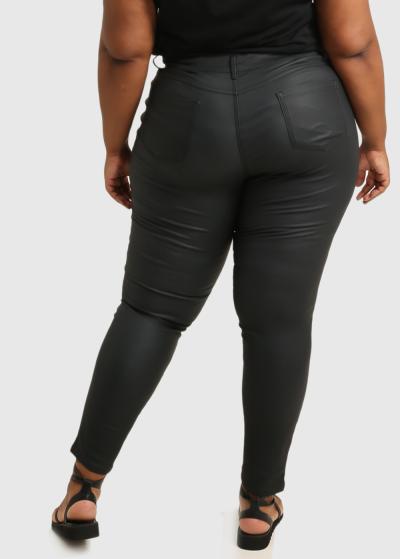 Derin Lielo izmēru melnas bikses - back