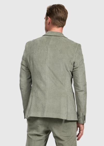 Denal zaļš vīriešu žakete - back