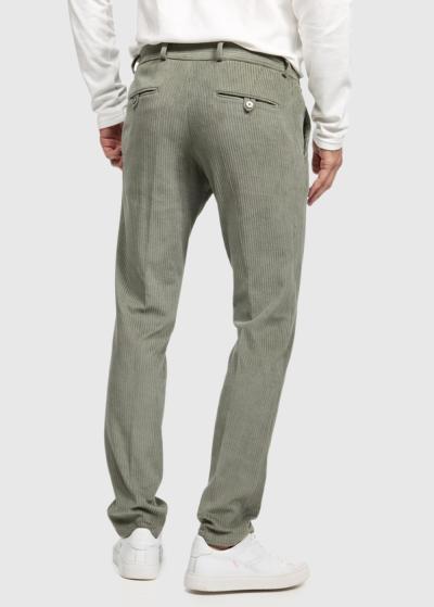 Denal zaļas vīriešu bikses - back