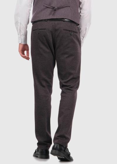 Denis bordo vīriešu bikses - back