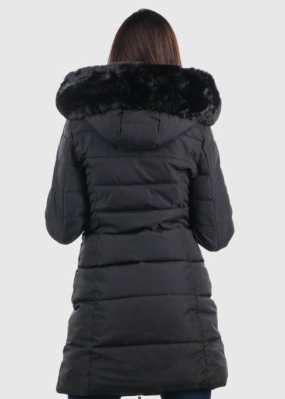 Esra melna sieviešu jaka - back