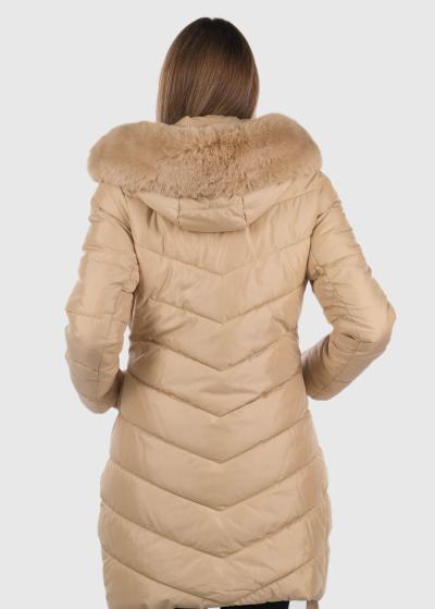 Etna bēša sieviešu jaka - back