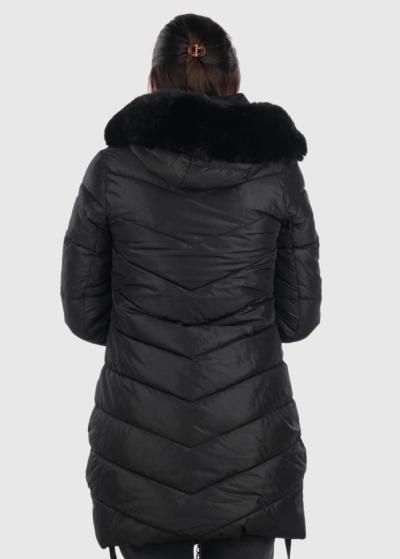 Etna melna sieviešu jaka - back