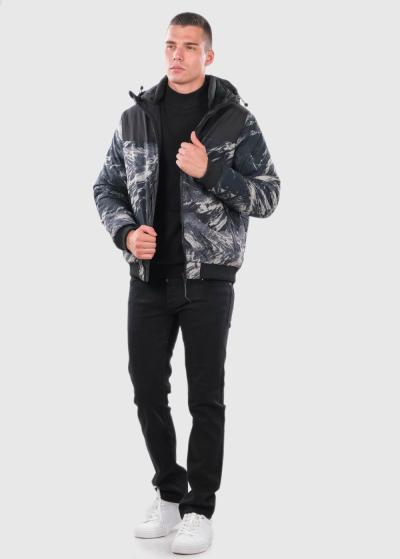 Derian īsa vīriešu jaka - back