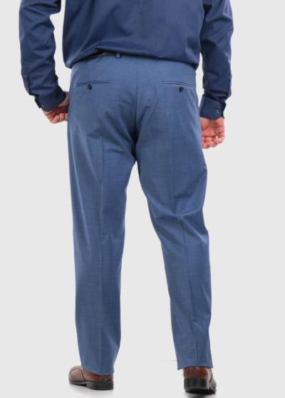 Gray zilas vīriešu bikses - back