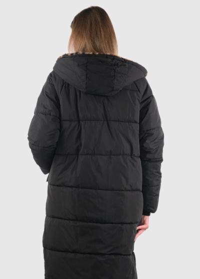 Gayane melna sieviešu divpusēja jaka  - back