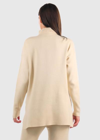 Giada bēšs sieviešu kostīms - back