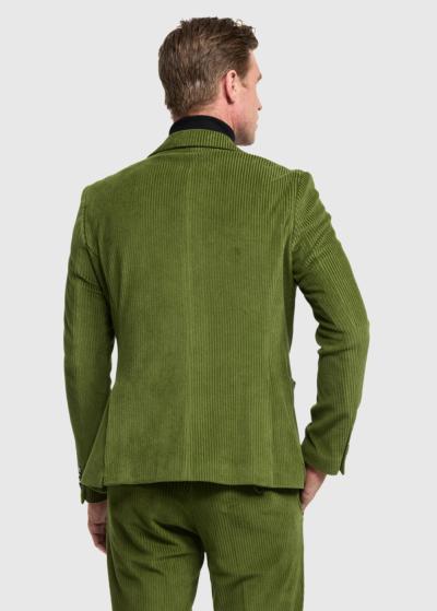 Hemi zaļš vīriešu žakete - back