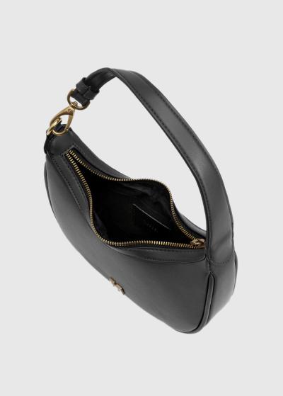 Melna soma pāri plecam ar rāvējslēdzēju - back