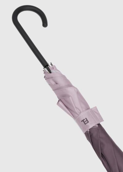 Tumši rozā lietussargs - back