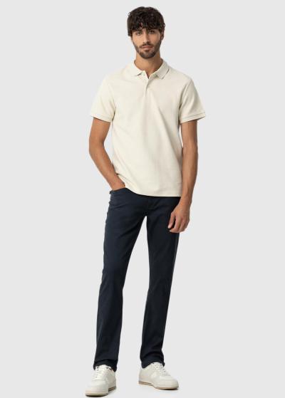 Tumši zilas vīriešu bikses - back