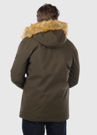 Estevan haki vīriešu parka - back