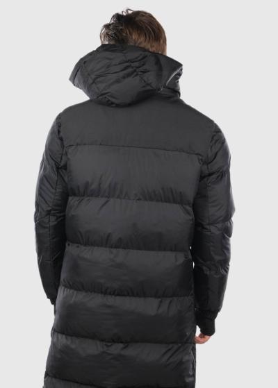 Elcan melna vīriešu ziemas jaka - back