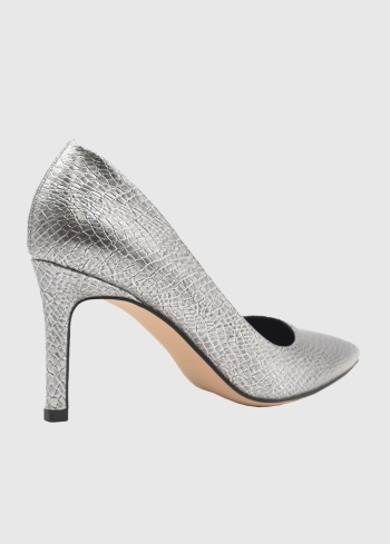 AZAREY sudraba sieviešu kurpes - back