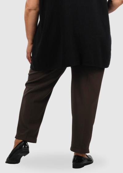 Jamelia Lielo izmēru haki sieviešu bikses ar siltinājumu - back