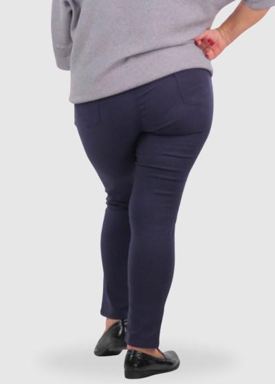 Jade Lielo izmēru tumši zilas bikses - back