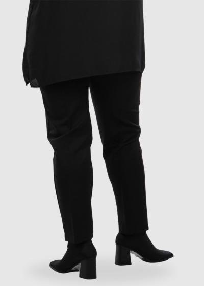 Jazeera Lielo izmēru melnas bikses ar kabatām - back