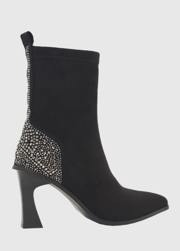 AZAREY melni zābaki ar spīguļiem - back