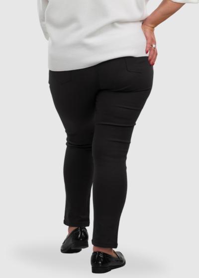 Jade Lielo izmēru melnas bikses - back