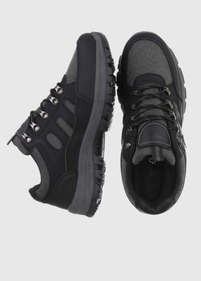 Kaito melni īsie zābaki - back