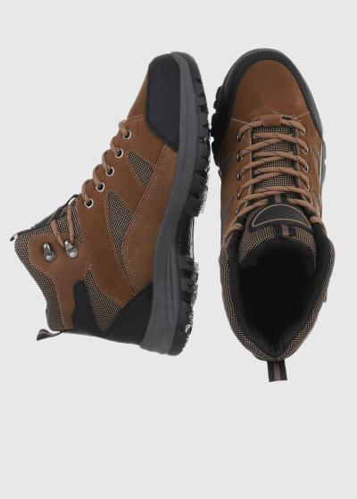 Fil brūni vīriešu zābaki - back