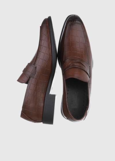 Fagan brūni vīriešu apavi - back