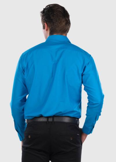 Ferris zils klasiskais vīriešu krekls - back