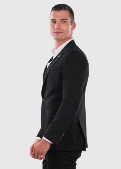 Gitino melna vīriešu žakete - back