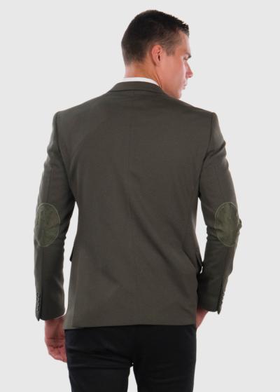 Gitino haki vīriešu žakete - back