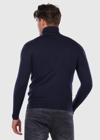 Sergio tumši zila vīriešu bītlene - back