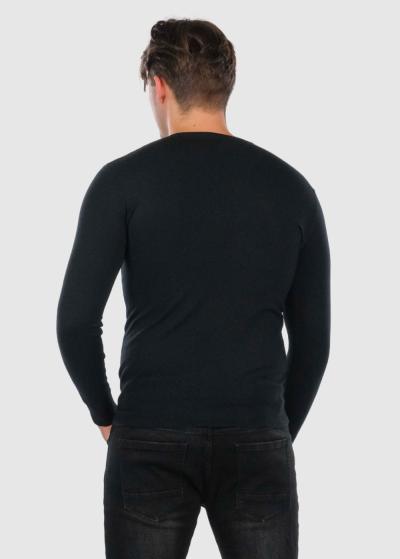 Gilles melns džemperis  - back