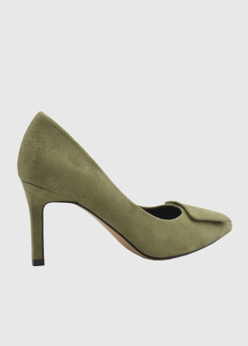 AZAREY zaļas sieviešu kurpes - back