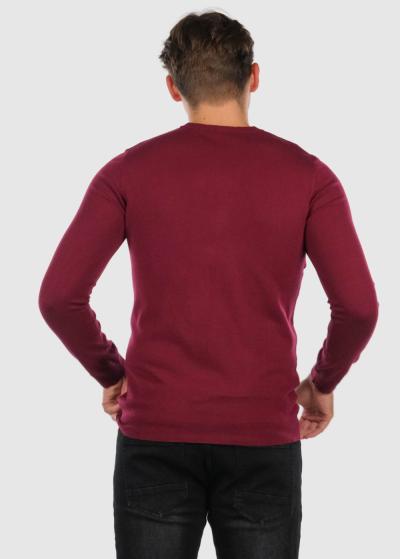 Samuele bordo vīriešu džemperis - back