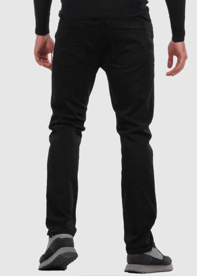 Melni vīriešu klasiski džinsi - back