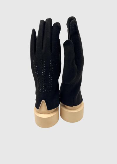 Jester melni cimdi - back