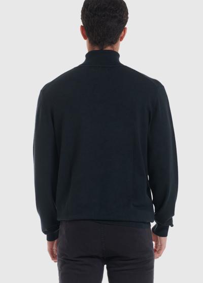 Laurentiu tumši zaļa vīriešu bītlene - back