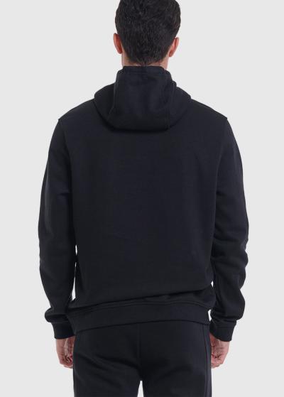 Legolas melns hūdijs ar kabatām - back