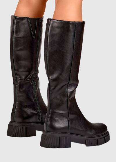 Zhanira melni sieviešu garie zābaki - back