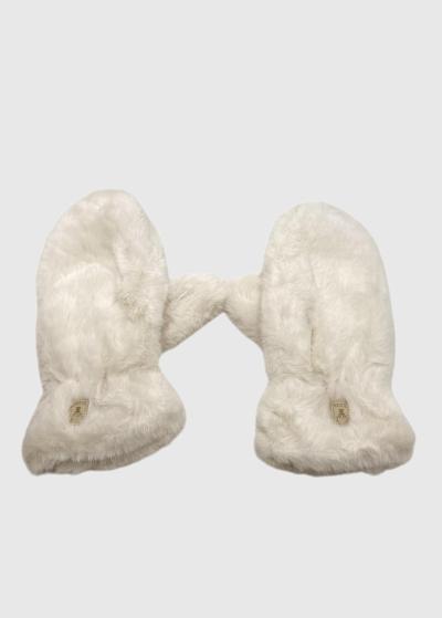 Zaira balti silti cimdi - back