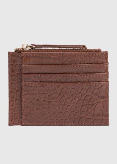 Brūns karšu maks - back